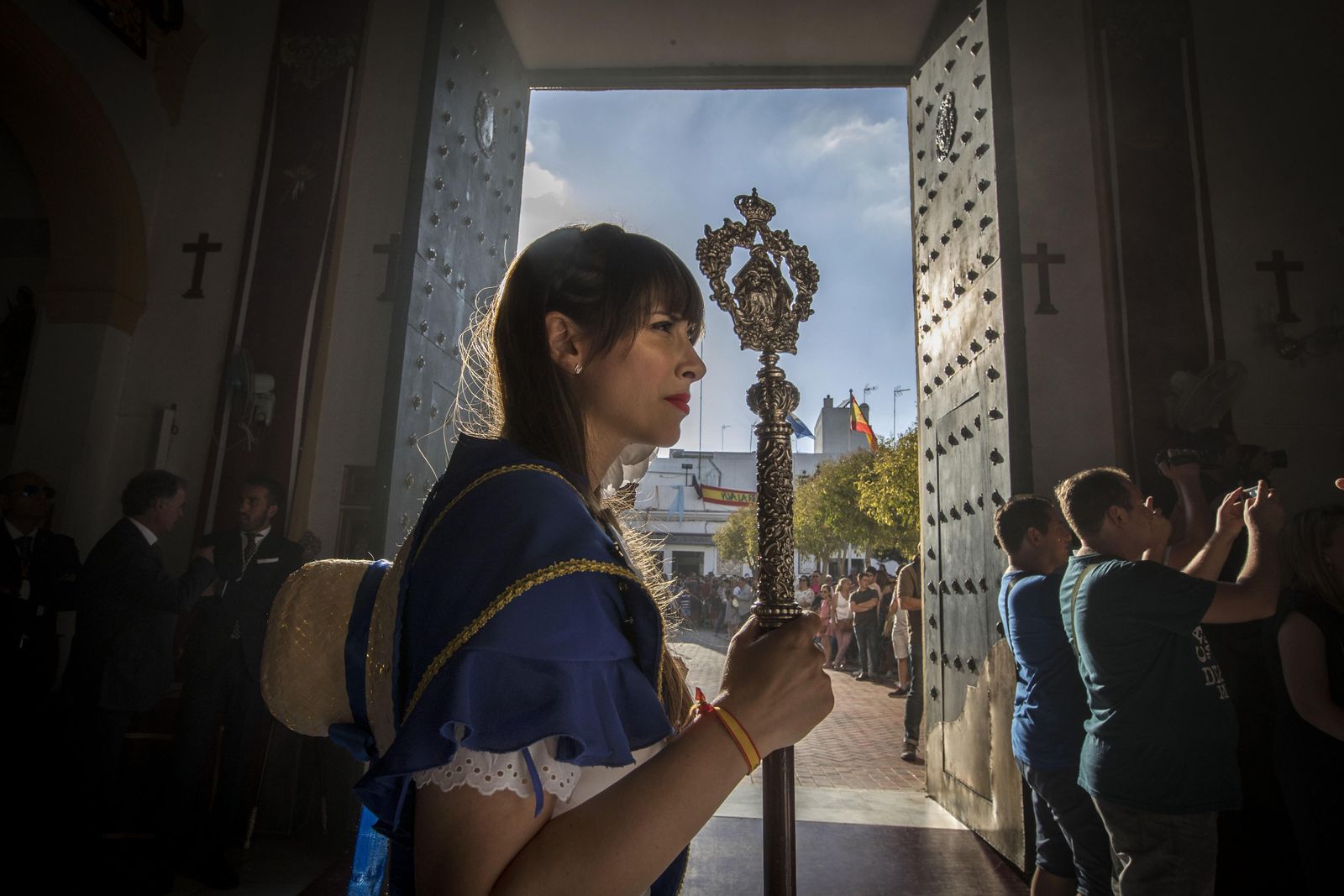 Las imágenes de la procesión de la Divina Pastora
