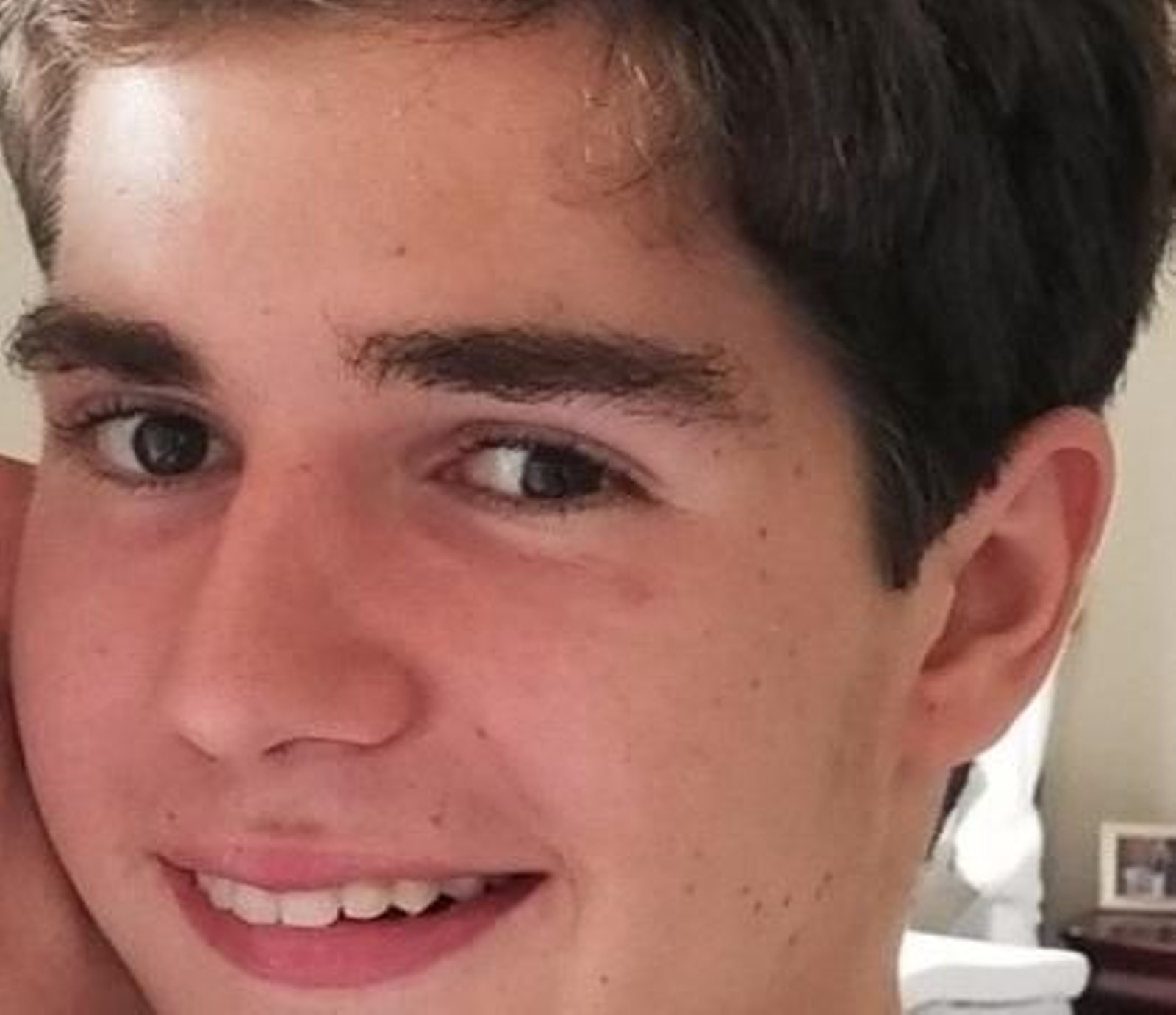 Edu, en su 18 cumpleaños.