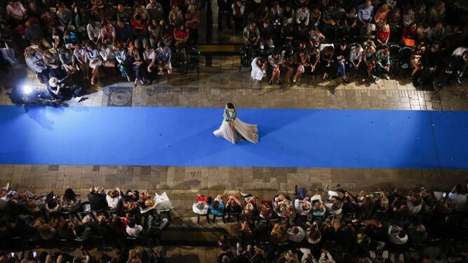 La Pasarela Larios Málaga Fashion Week en una edición anterior a la pandemia.