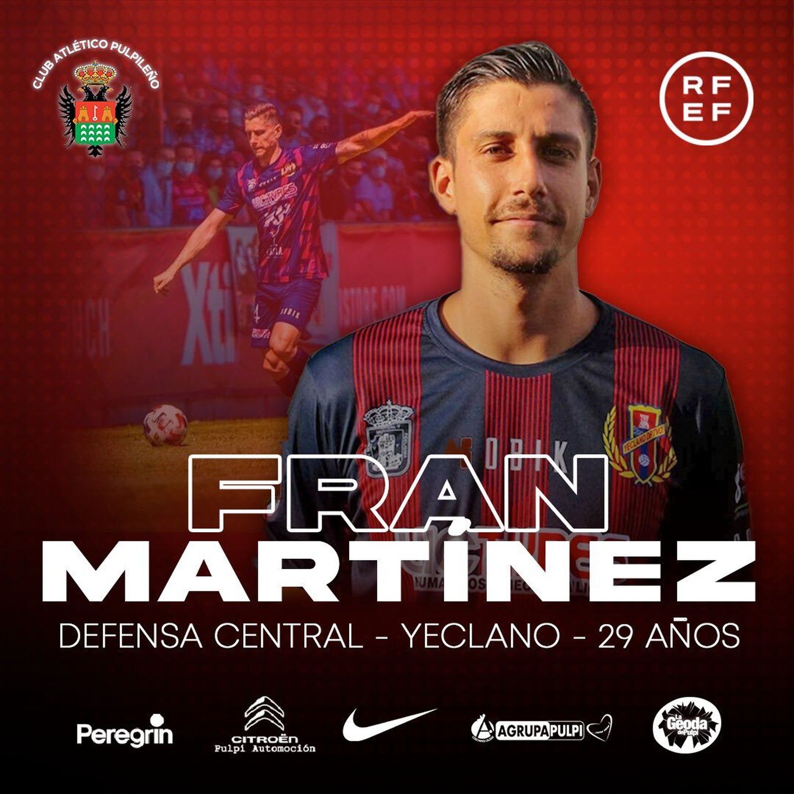 Fran Martínez, tercer fichaje del Pulpileño este verano