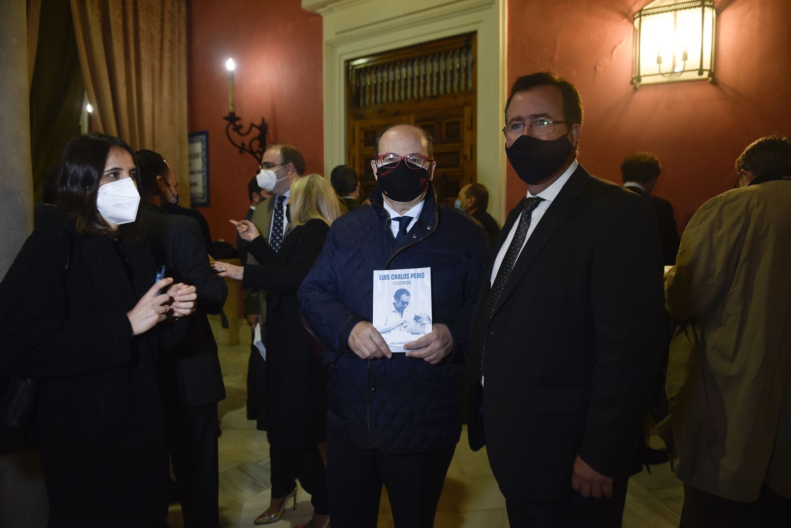 La presentación del libro de Carlos Navarro, sobre Luis Carlos Peris en imágenes