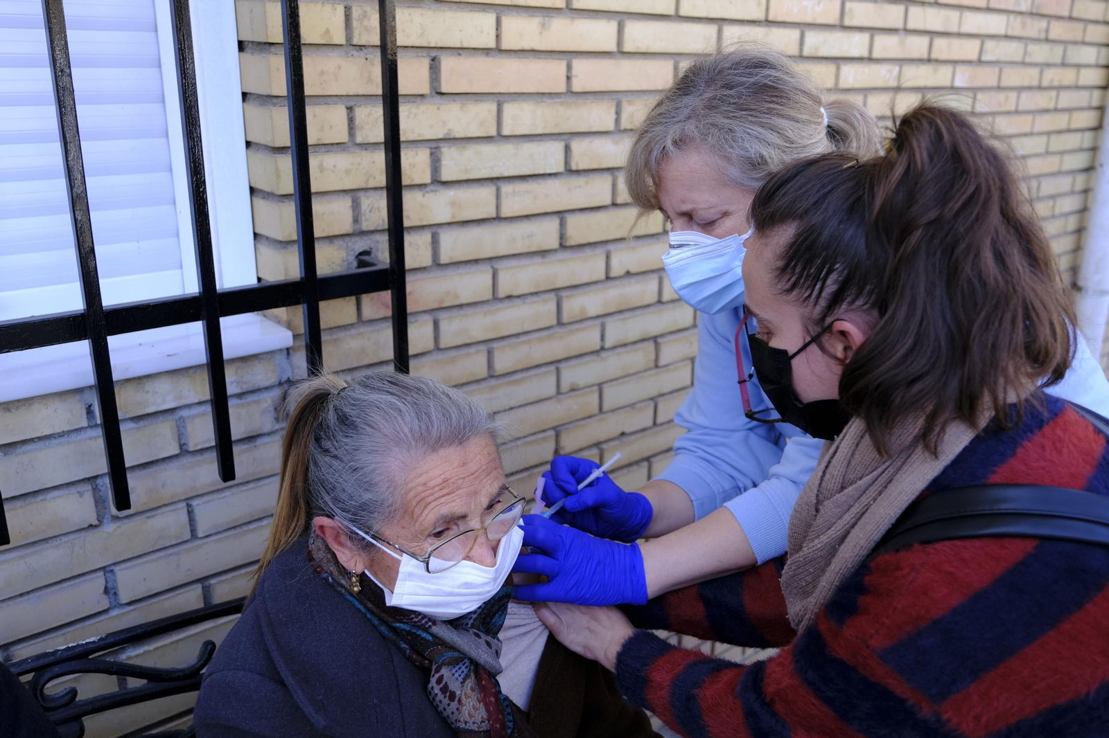 Fotogalería vacunación COVID-19 en Sorbas y Tabernas. Almería
