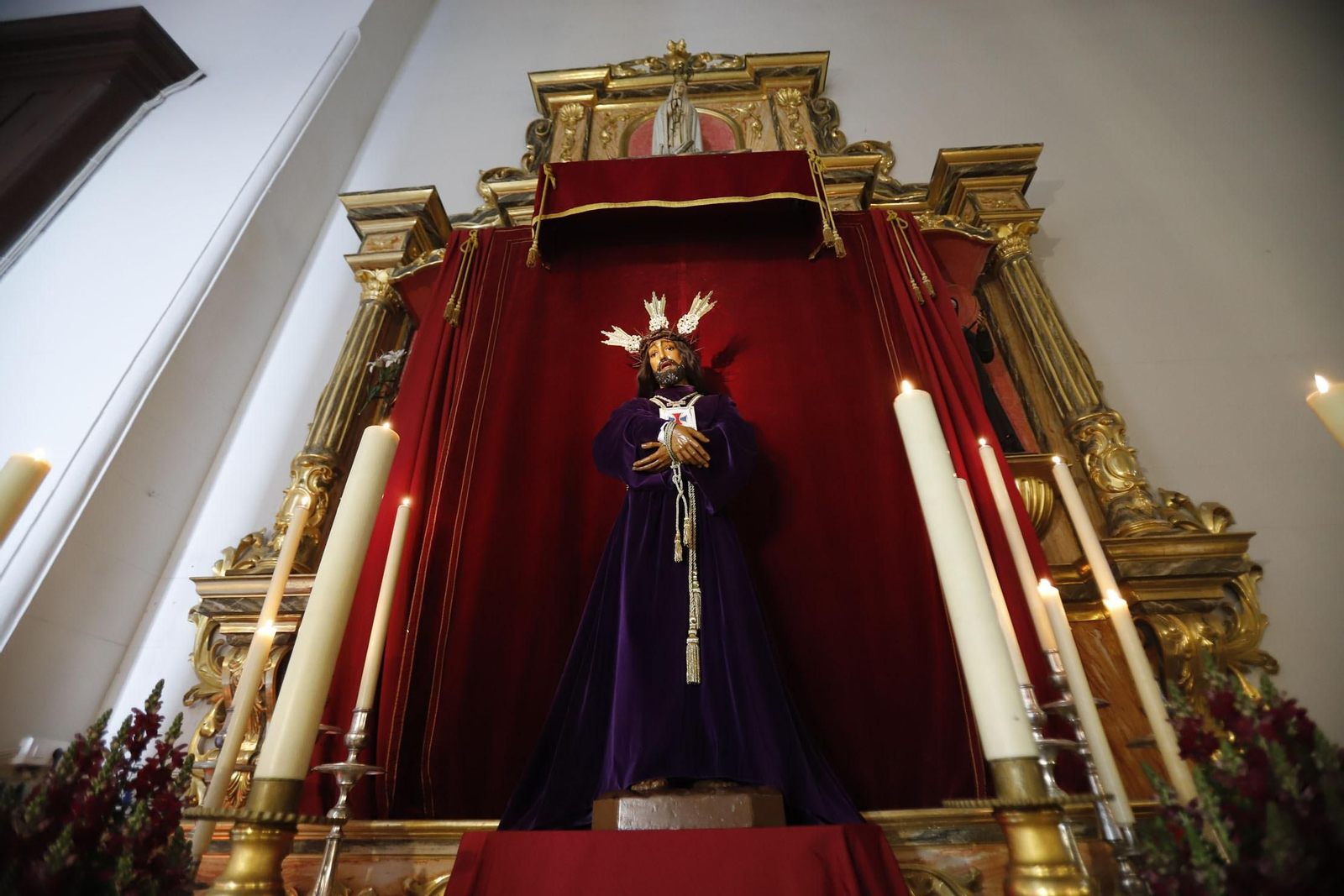 Imágenes de las veneraciones a los Cautivos de Huelva