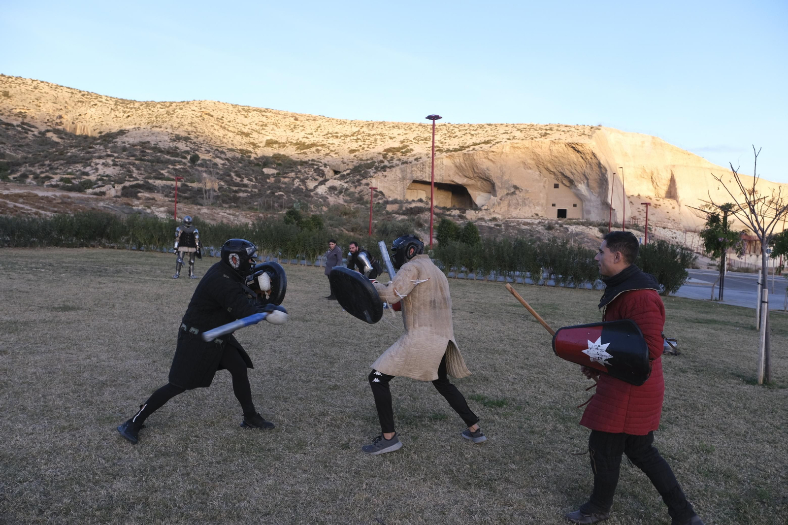 Fotogalería de los combates medievales en Almería