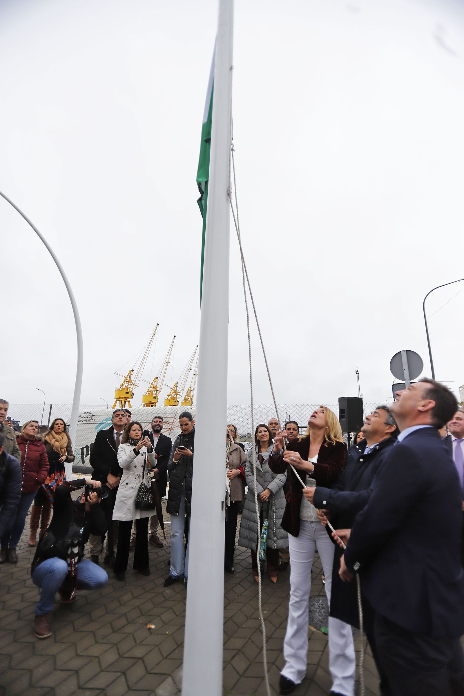 Imágenes del acto del acto del Día de la Bandera de Andalucía