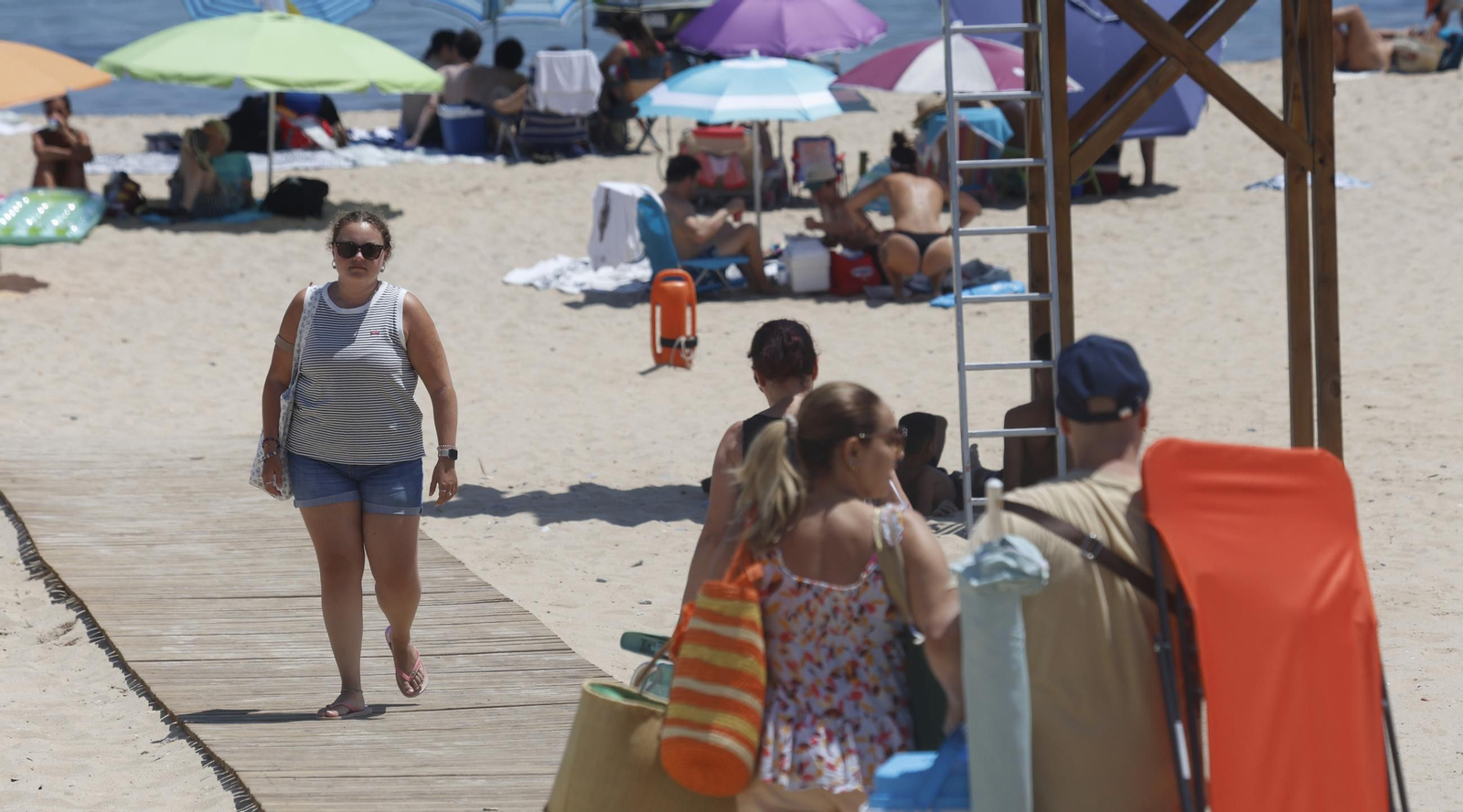 Fotos del sábado en la playa de Getares