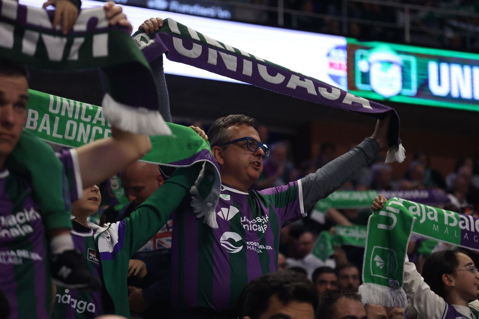 Búscate en las gradas del Carpena en el Unicaja-Gran Canaria