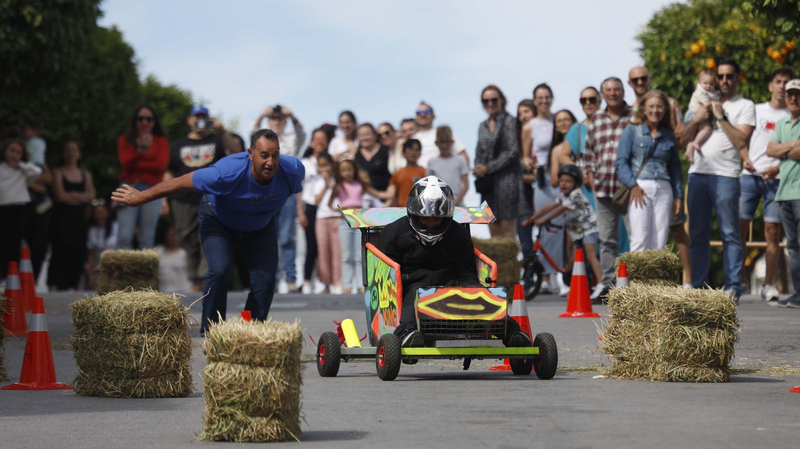 Fotos de la carrera de coches locos de preferia en Tesorillo.