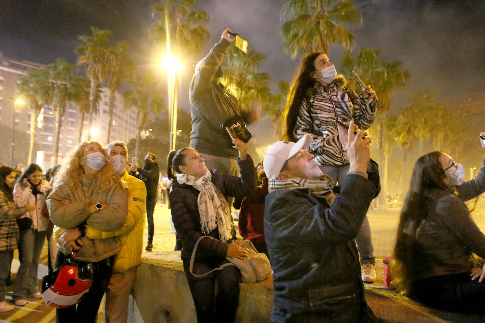 Las imágenes del encendido del alumbrado navideño