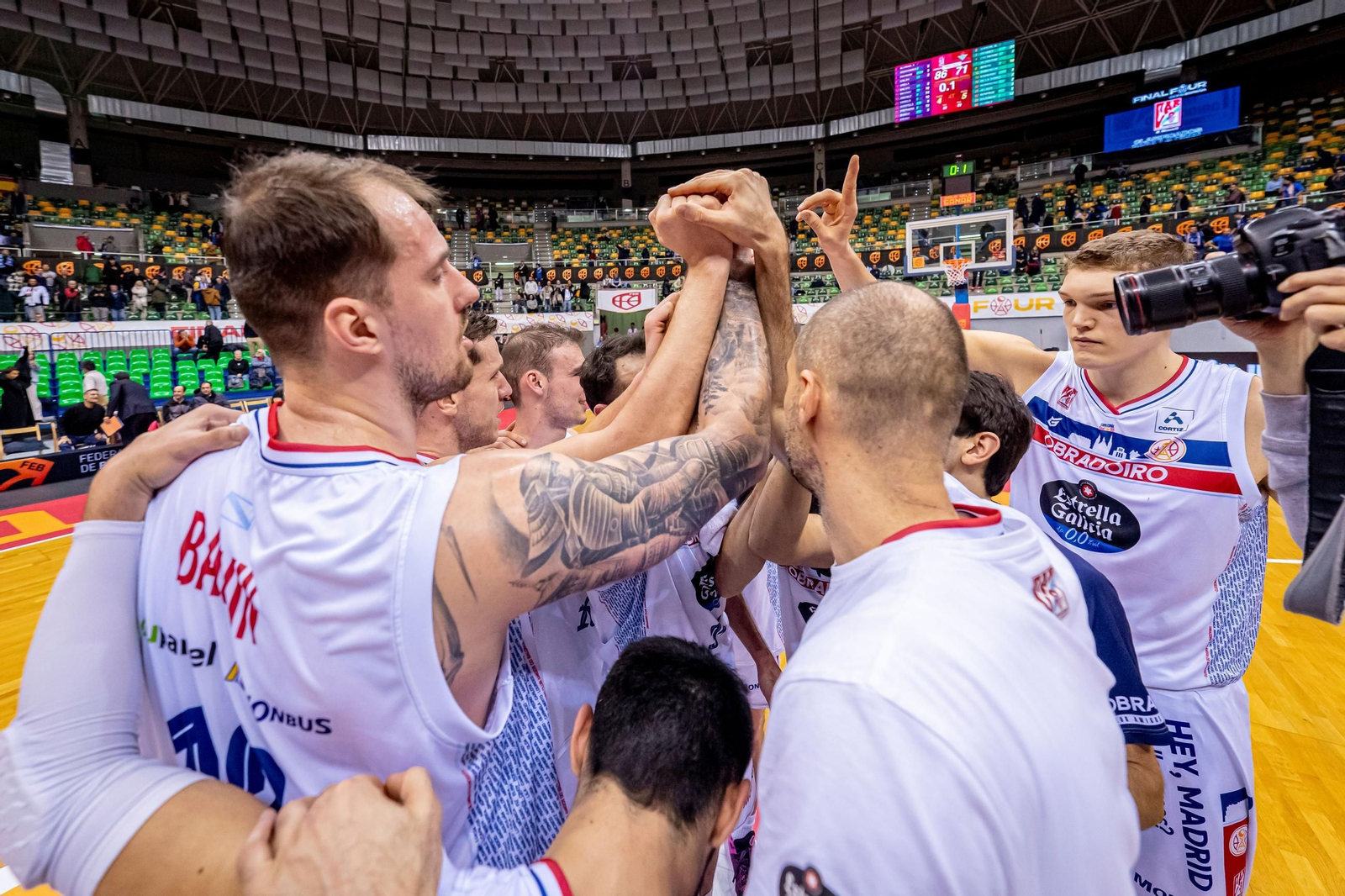 Las fotos del Obradoiro - Betis Baloncesto