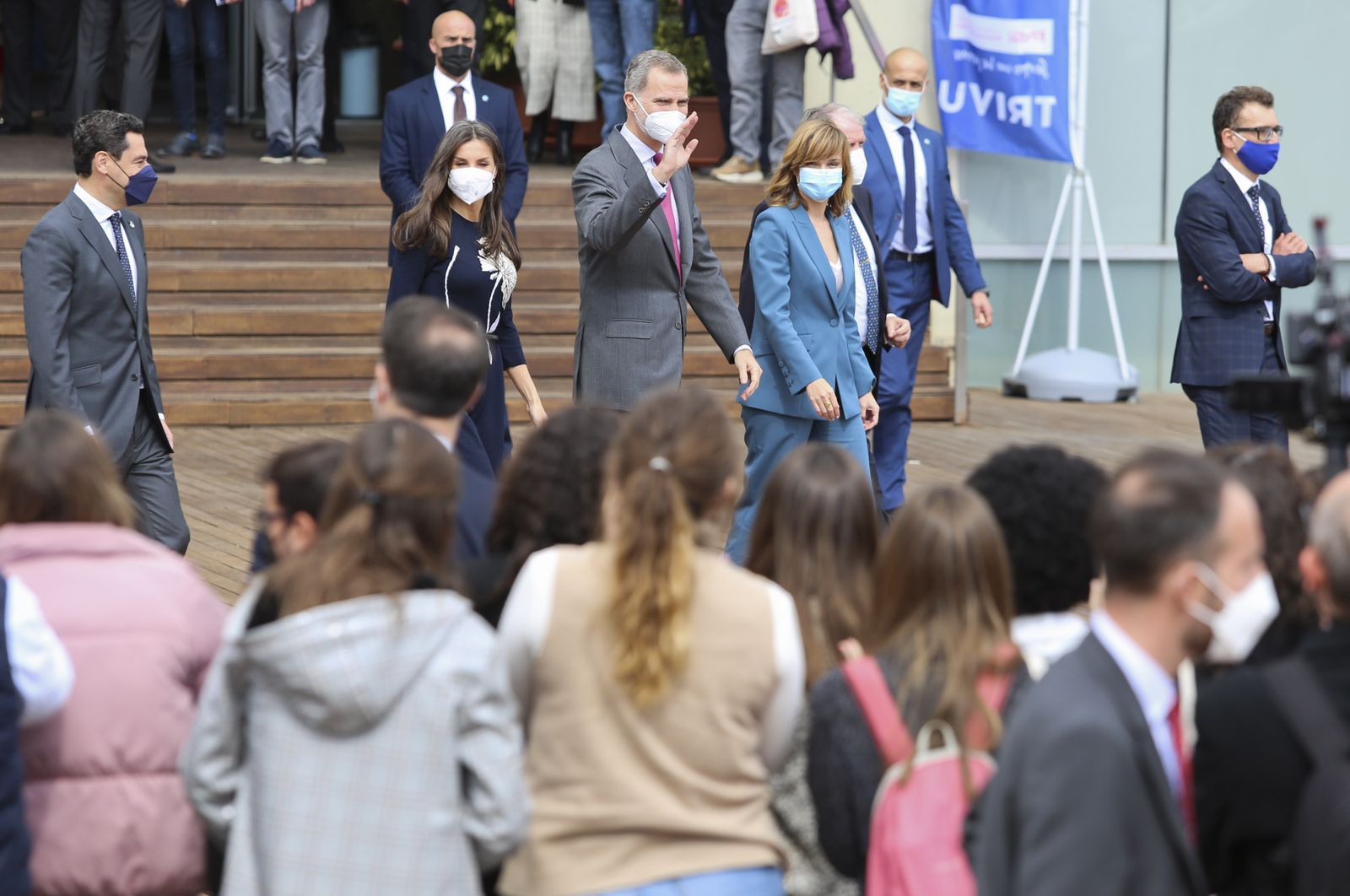 La visita de los Reyes a Málaga, en fotos