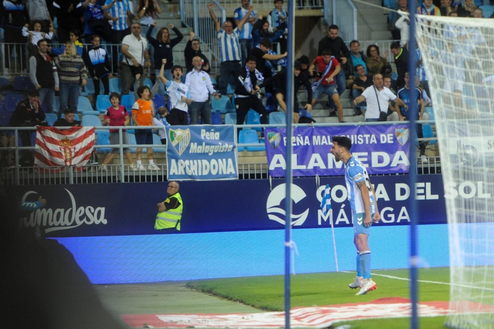Las fotos del Málaga CF - Sporting de Gijón