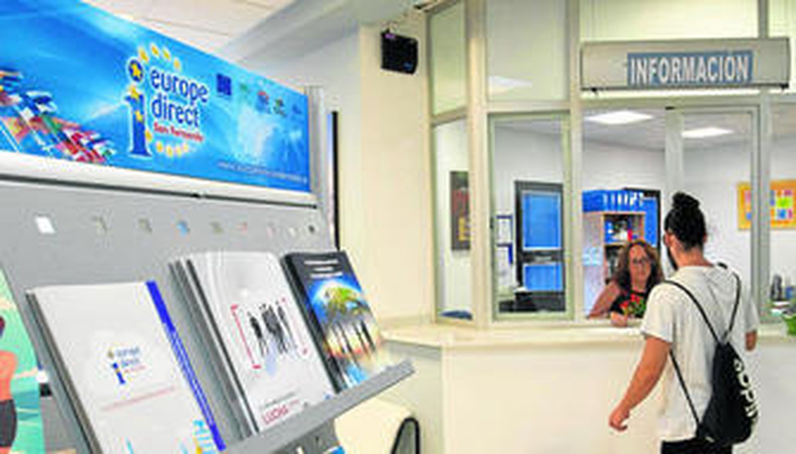 Oficinas de información de Europe Direct en las instalaciones del Impi en San Fernando.