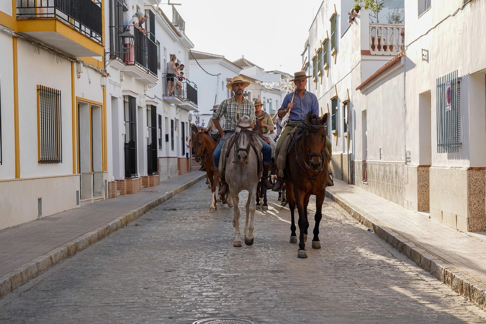 Las imágenes más destacas de la recogida de las yeguas en Hinojos