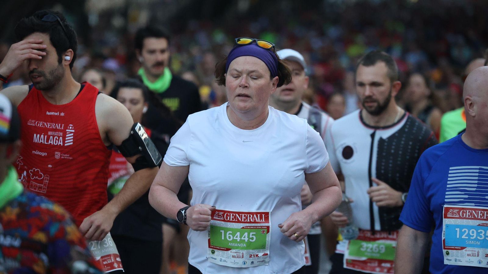 Las mejores fotos de la Maratón de Málaga 2024