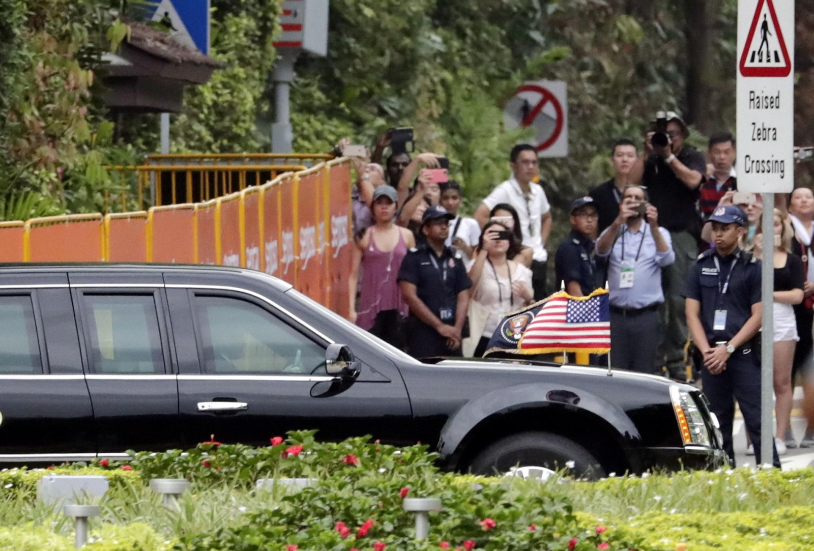 Las imágenes del encuentro entre Kim Jong-un y Trump