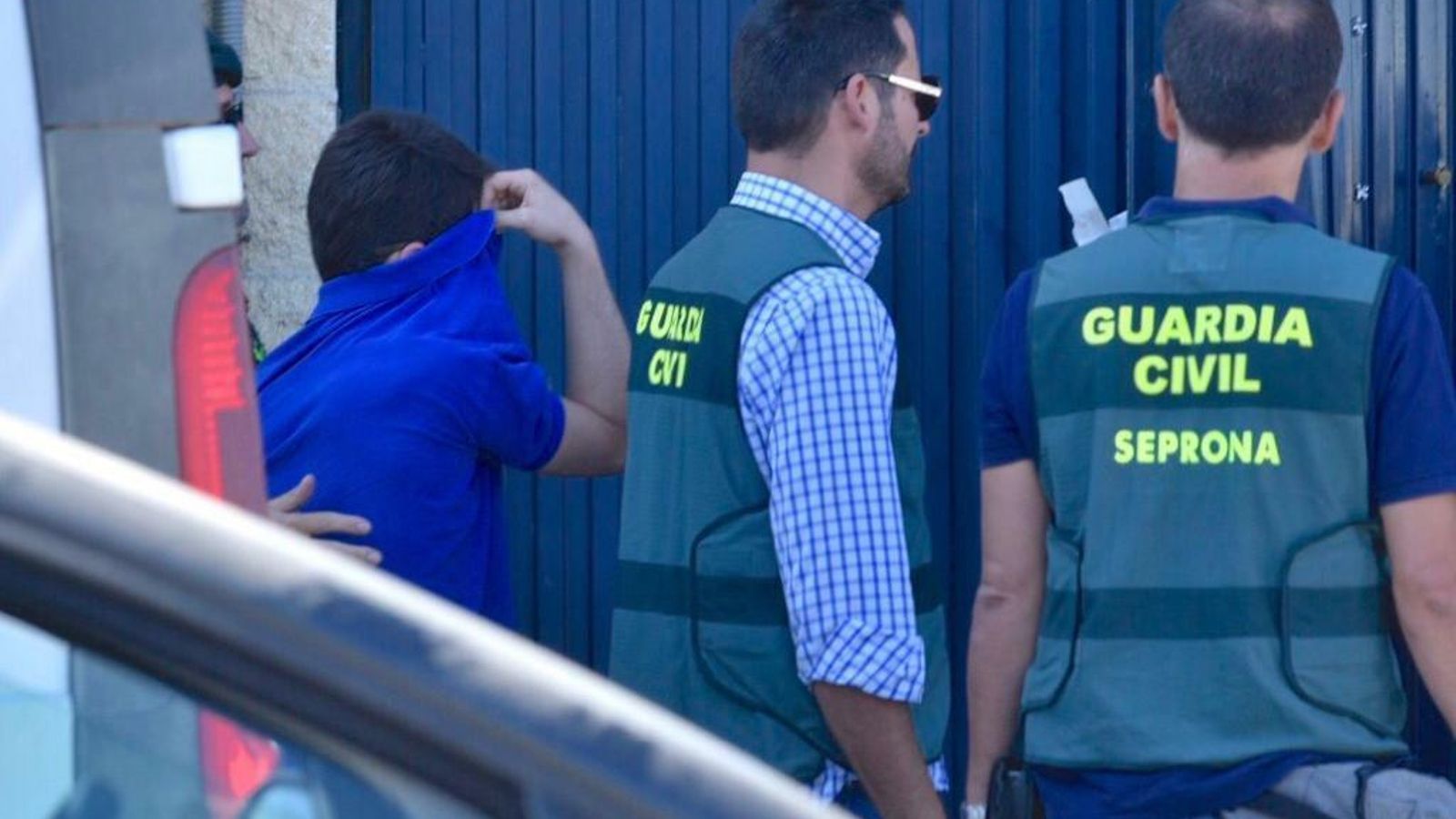 Uno de los cinco detenidos de la operación Magrudis.