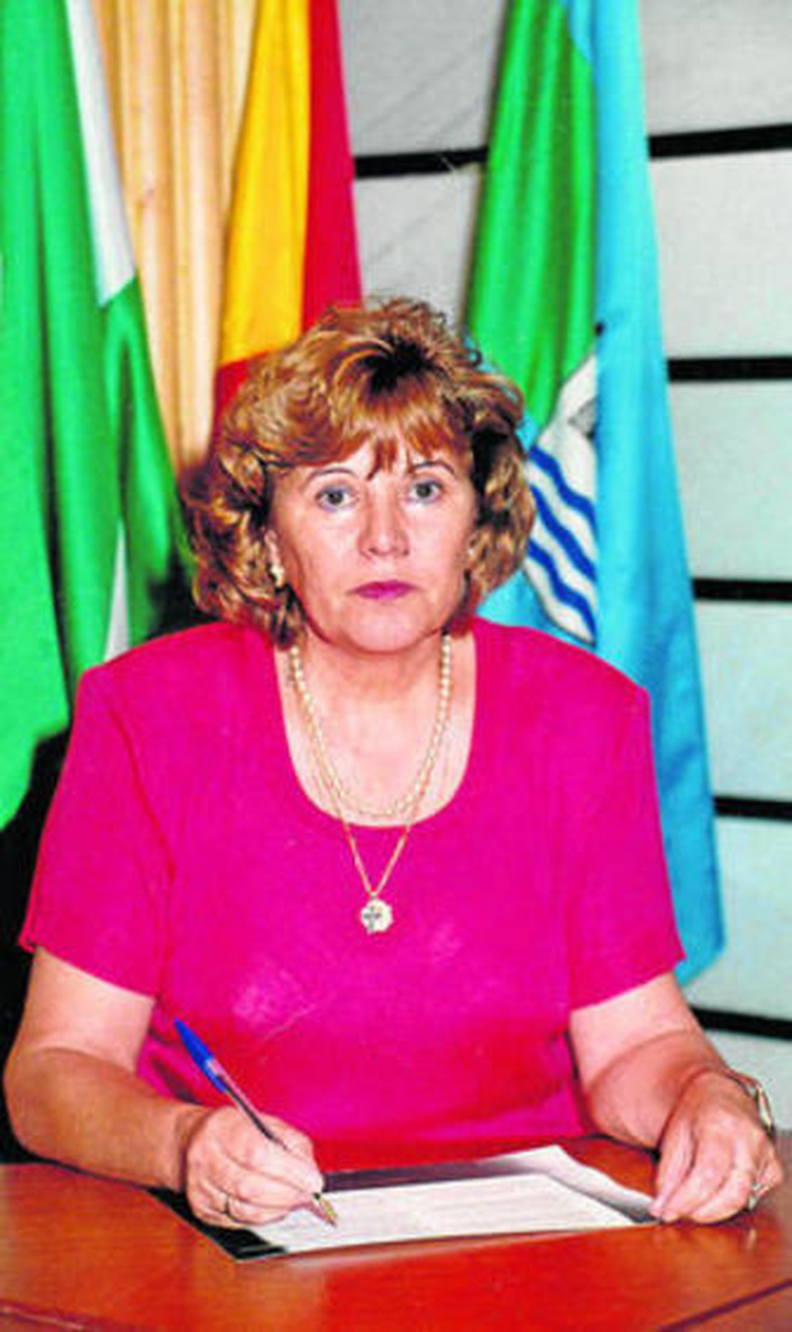 Pepi Garrido, en su etapa como alcaldesa de Punta Umbría.