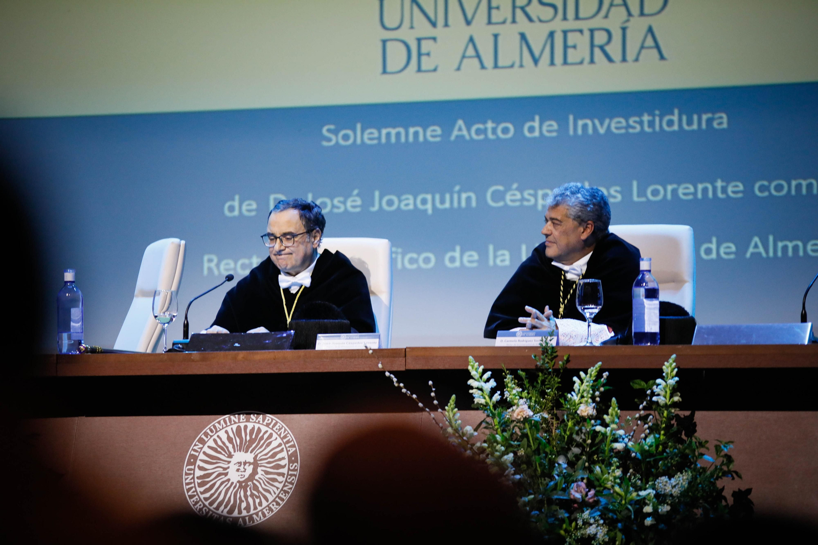 Las imágenes de la Investidura de José Céspedes como rector de la UAL