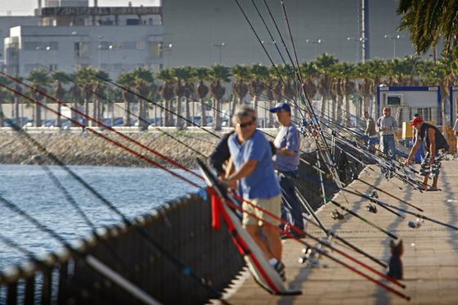 Los piquetes tomaron el centro de la capital desde primera hora de la mañana para impedir la apertura de comercios y empresas. /Julio González