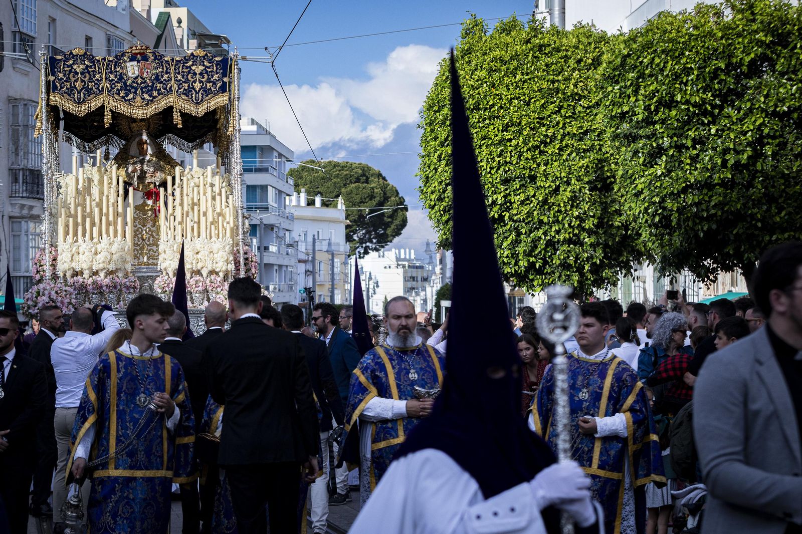 Las imágenes de la hermanad de Columna en la Semana Santa de 2025