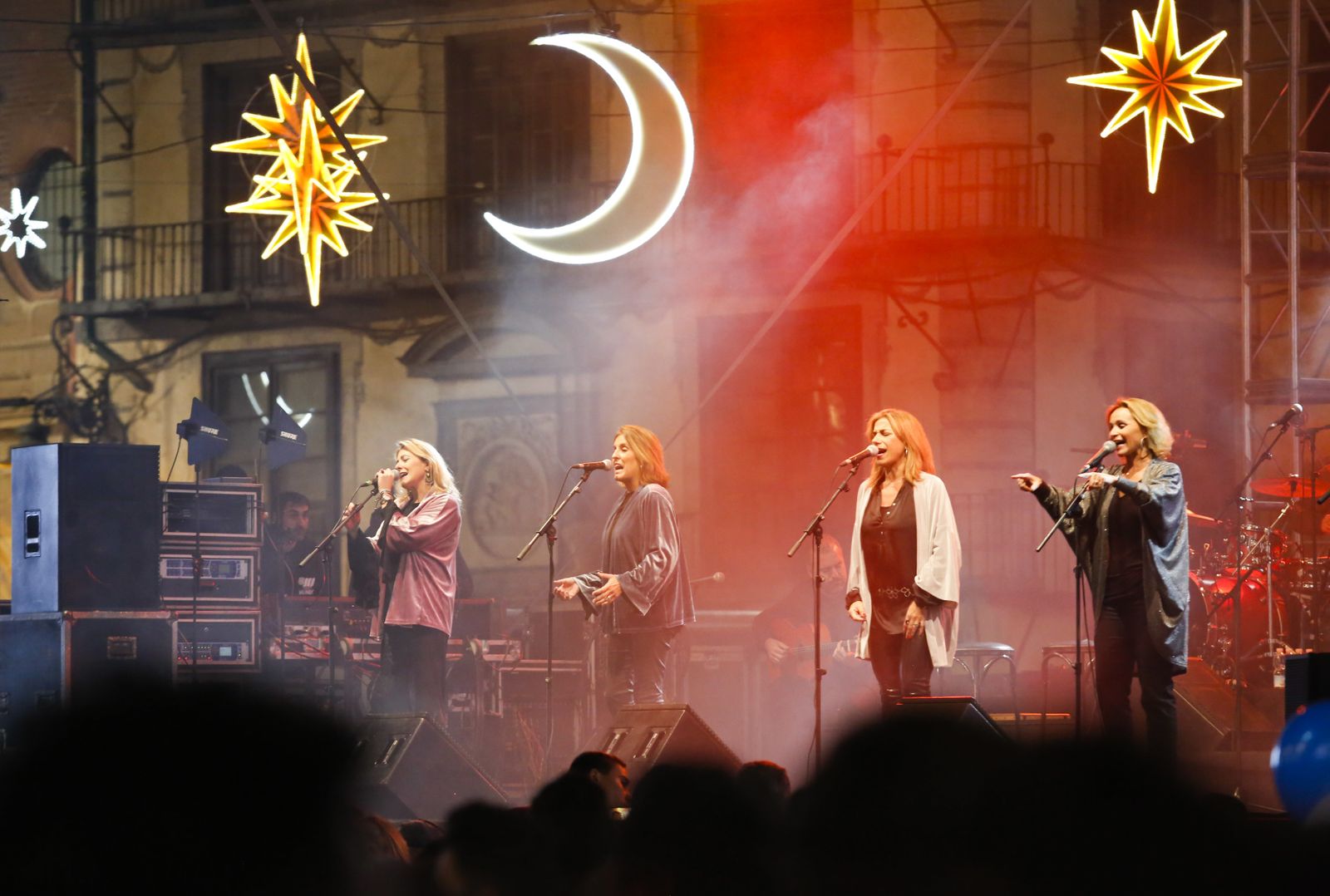 Encendido del alumbrado de Navidad en Málaga