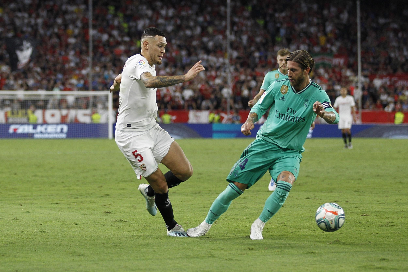 Las imágenes del Sevilla-Real Madrid