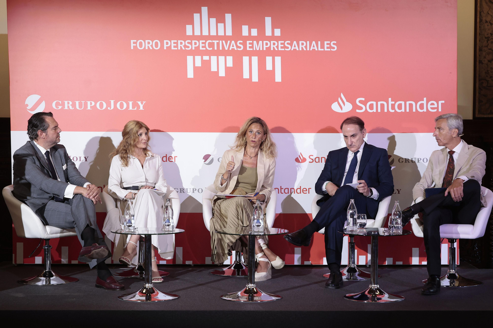 Las Imágenes del Foro Perspectivas Empresariales del  Banco Santander
