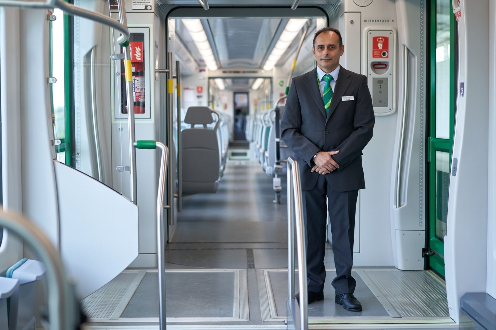 Personal uniformado.