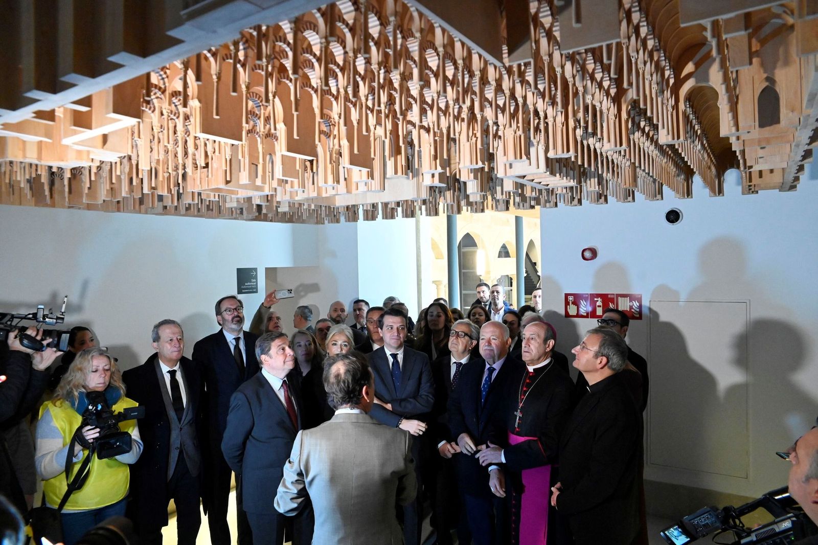 La inauguración del centro de recepción de la Mezquita-Catedral de Córdoba, en imágenes