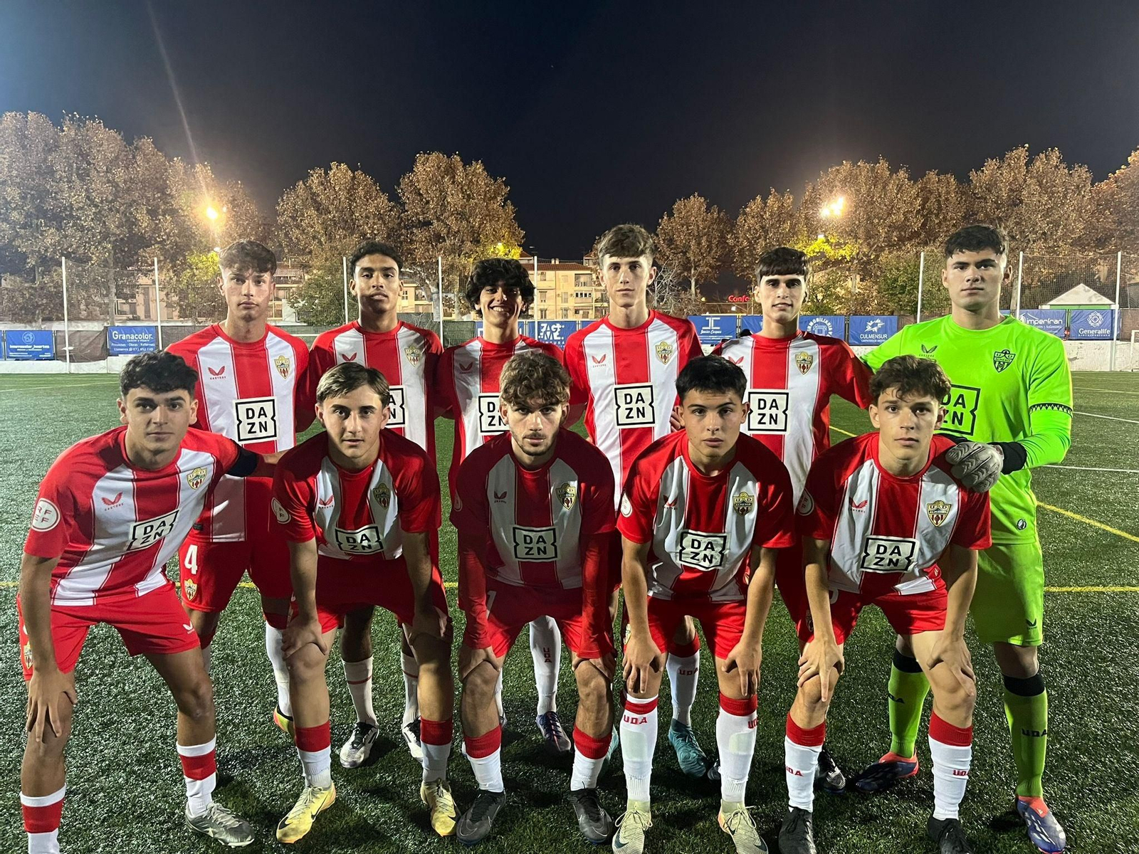 Once presentado por el conjunto rojiblanco en su encuentro de este sábado frente al Maracena.