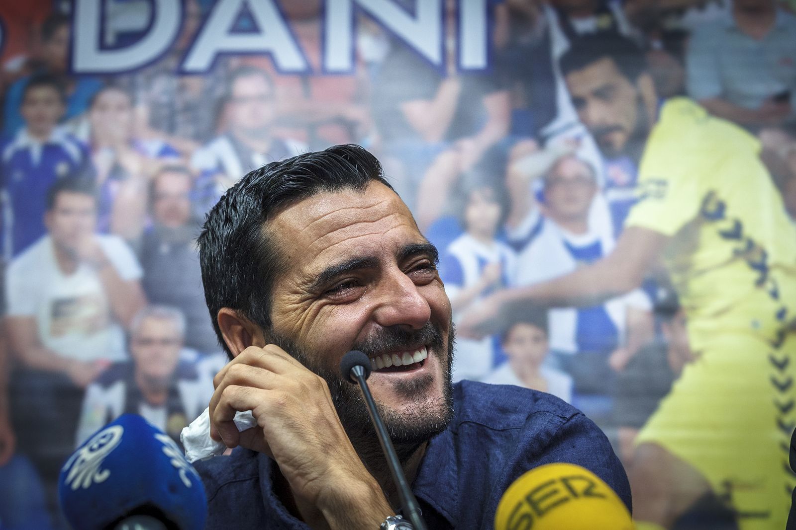 Dani Güiza, en su etapa como jugador del Cádiz.