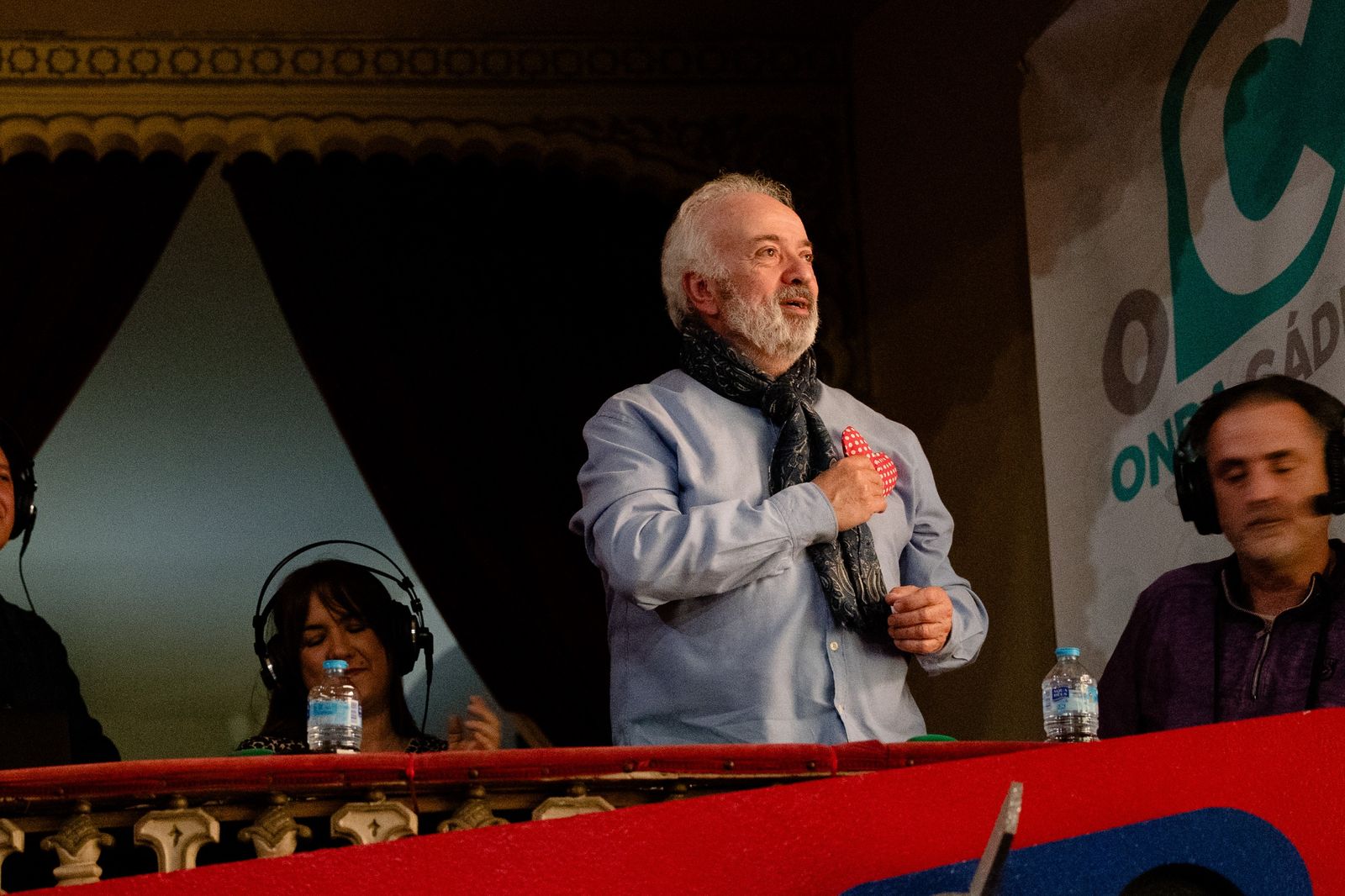 Antonio Martín en la tercera función de cuartos de final del COAC 2026.