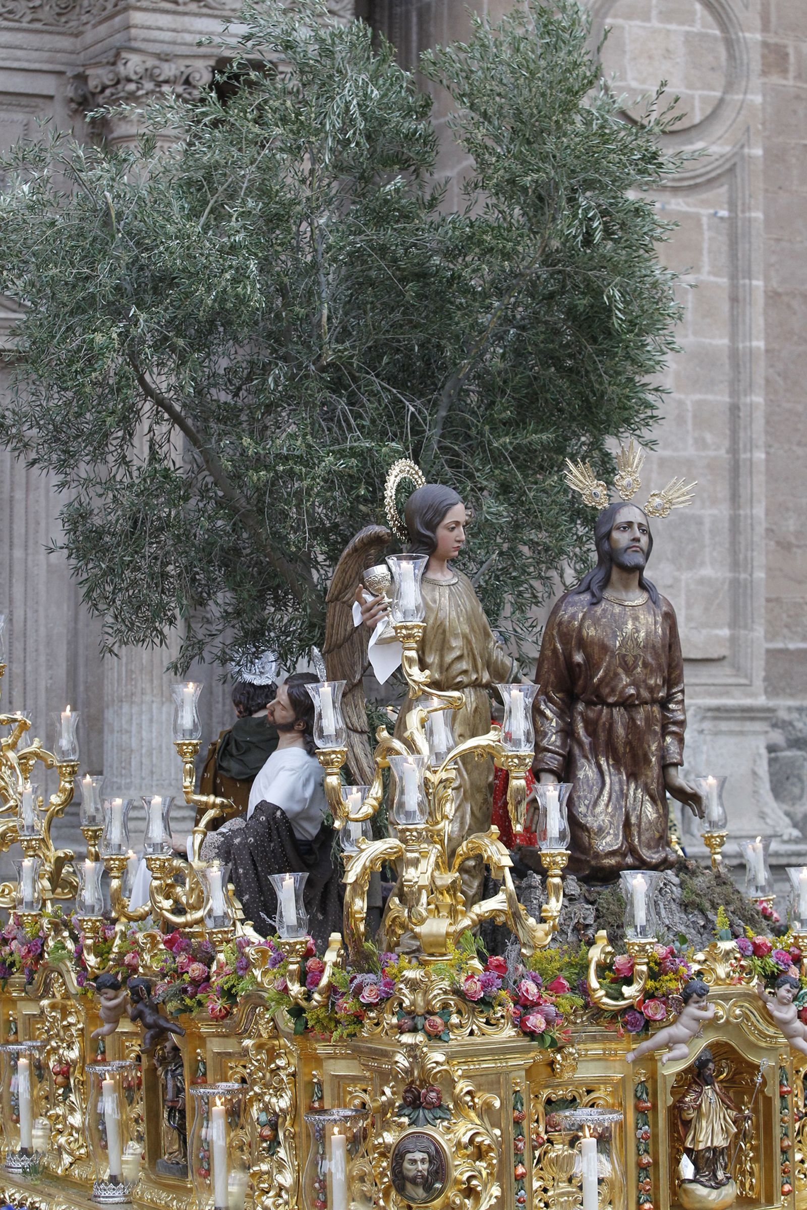 Imágenes de la Procesión de Estudiantes. Semana Santa Almería 2019
