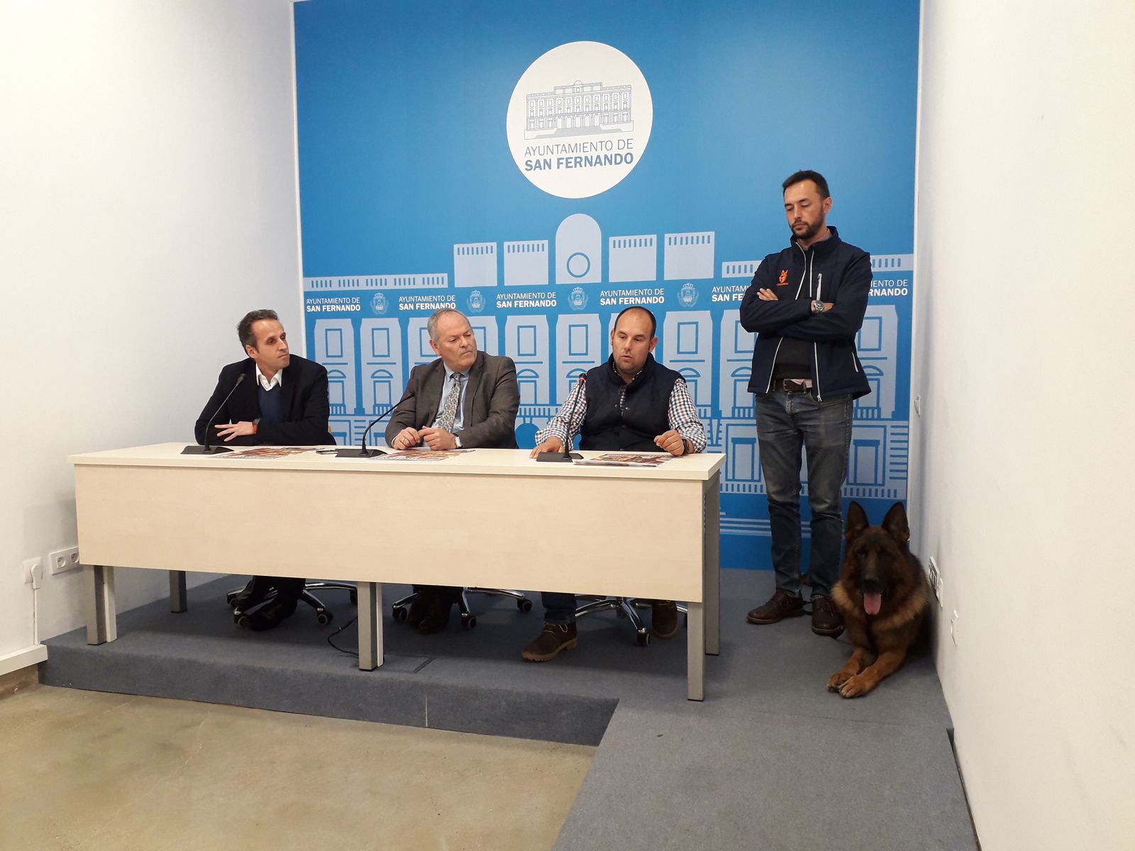 Presentación del Campeonato Nacional de Trabajo IGP que organiza la Sociedad Española de Criadores de Pastor Alemán.