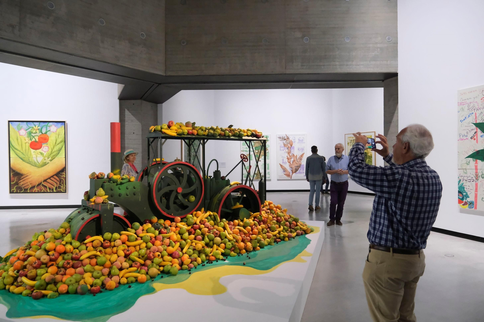 La exposición 'Sombra verde' de Federico Guzmán en el C3A de Córdoba, en imágenes