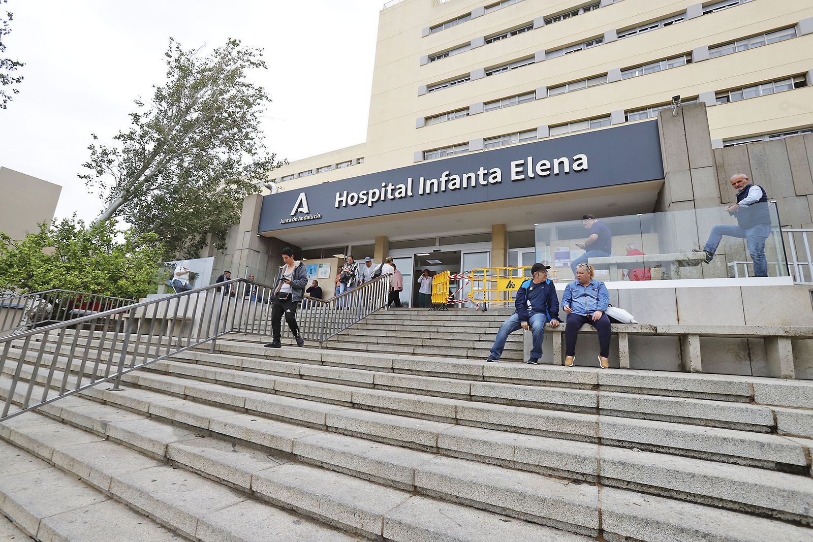 Imágenes del funcionamiento del Hospital de Día del Infanta Elena de Huelva