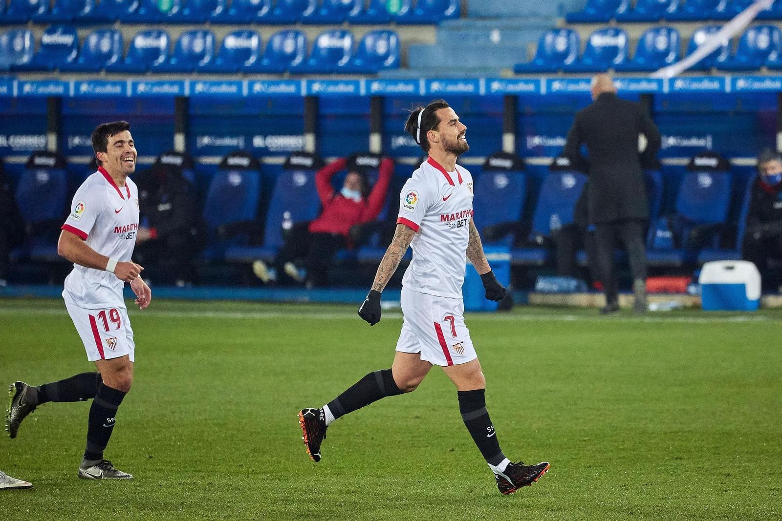 Las imágenes del Alavés-Sevilla