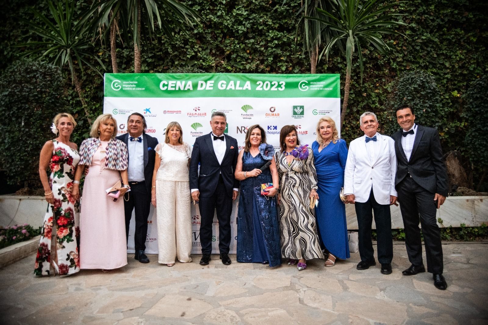 La gala anual de la Asociación Española Contra el Cáncer de Málaga, en imágenes