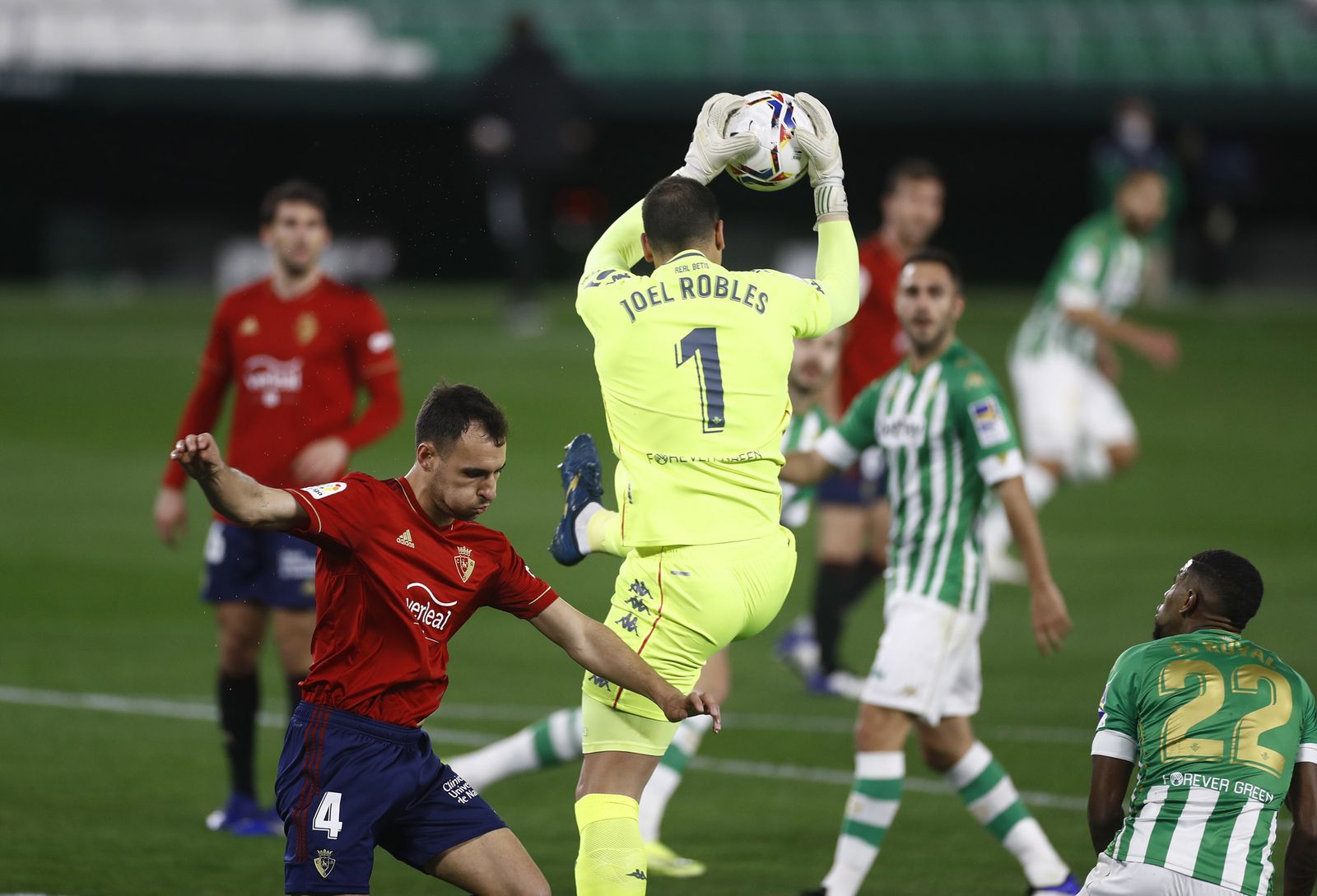 Las imágenes del Betis-Osasuna