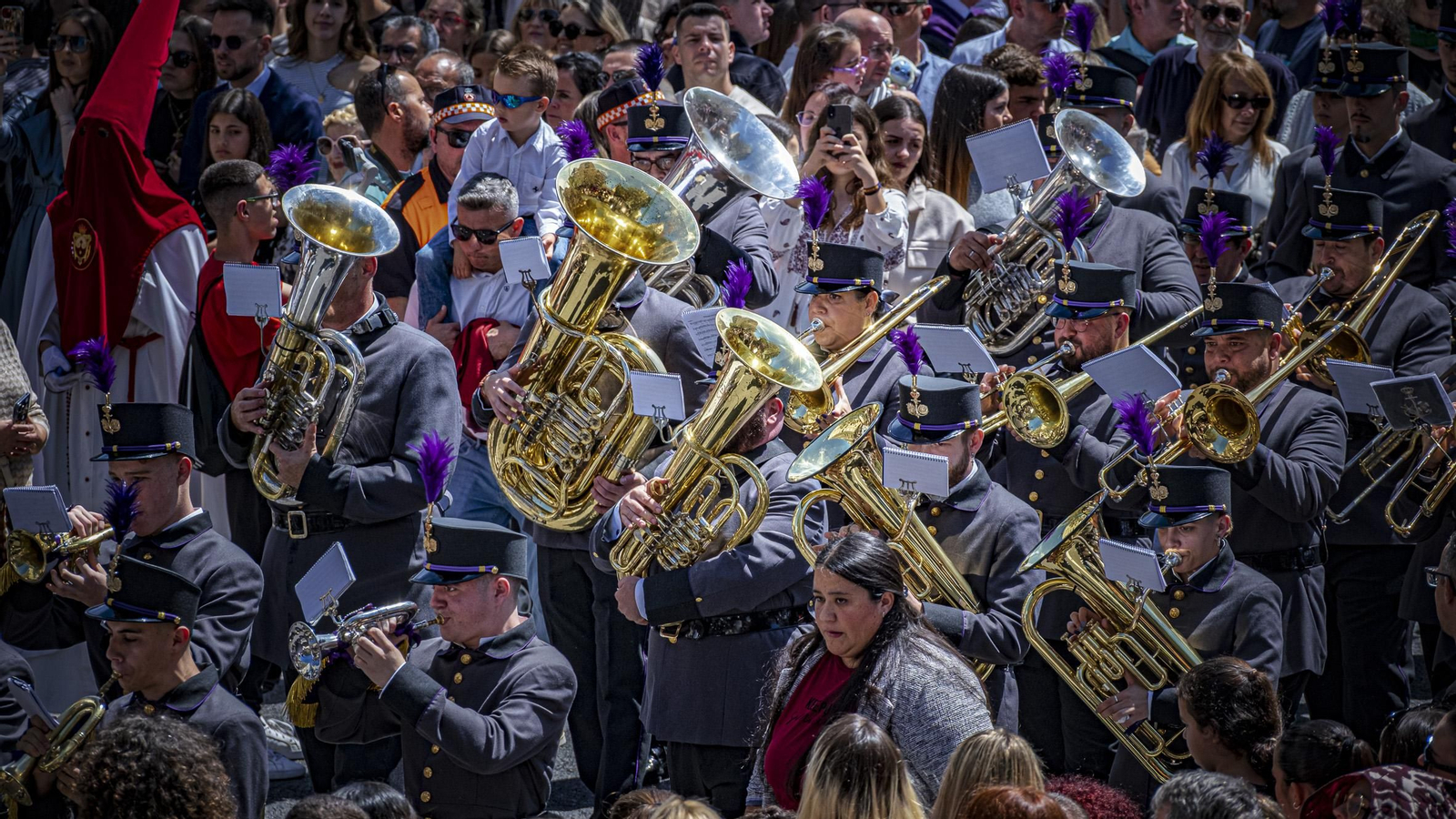Imágenes de la salida de la Borriquita en la Semana Santa de Cádiz 2025
