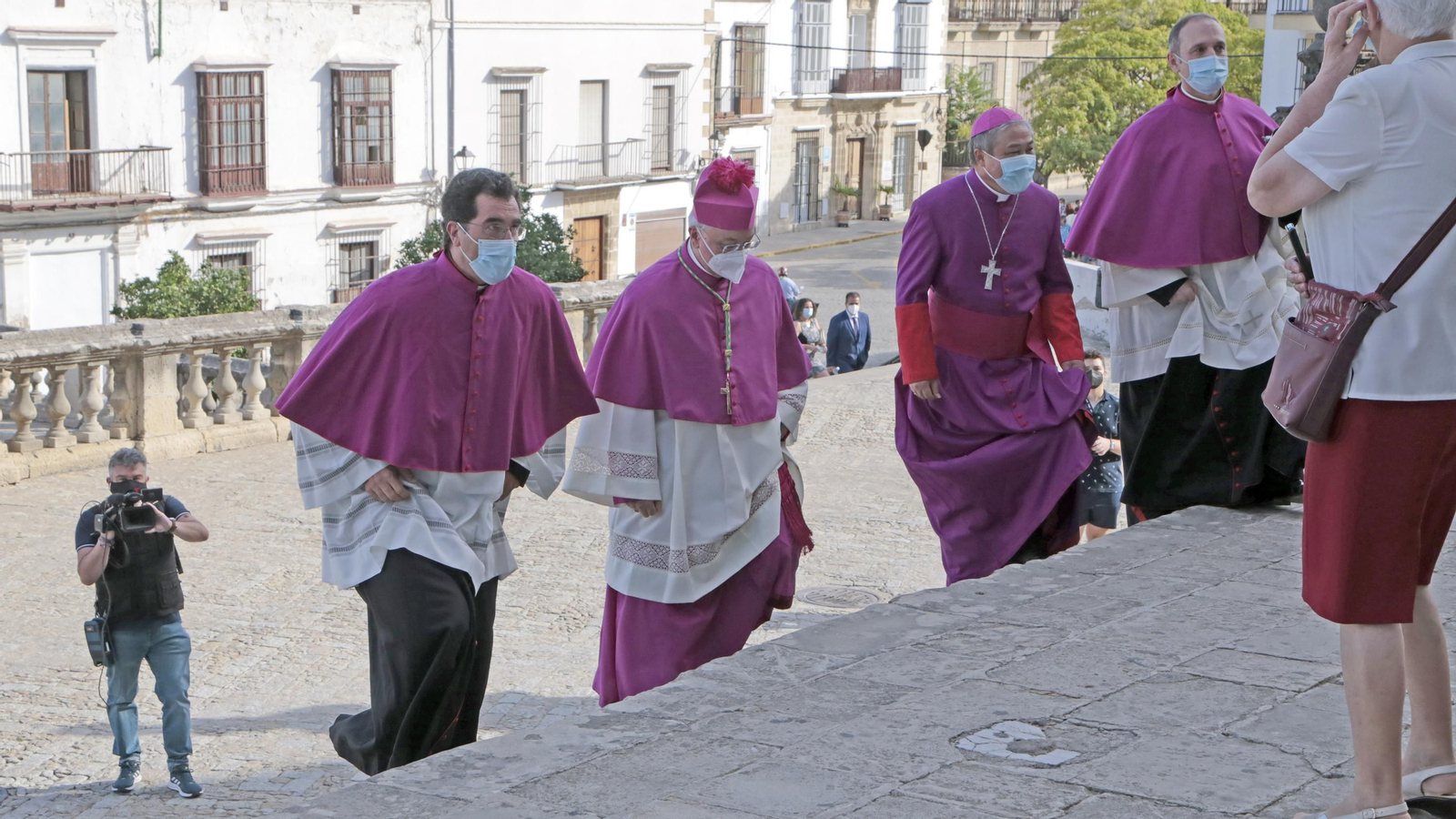 Imágenes de la toma de posesión del obispo de Asidonia Jerez