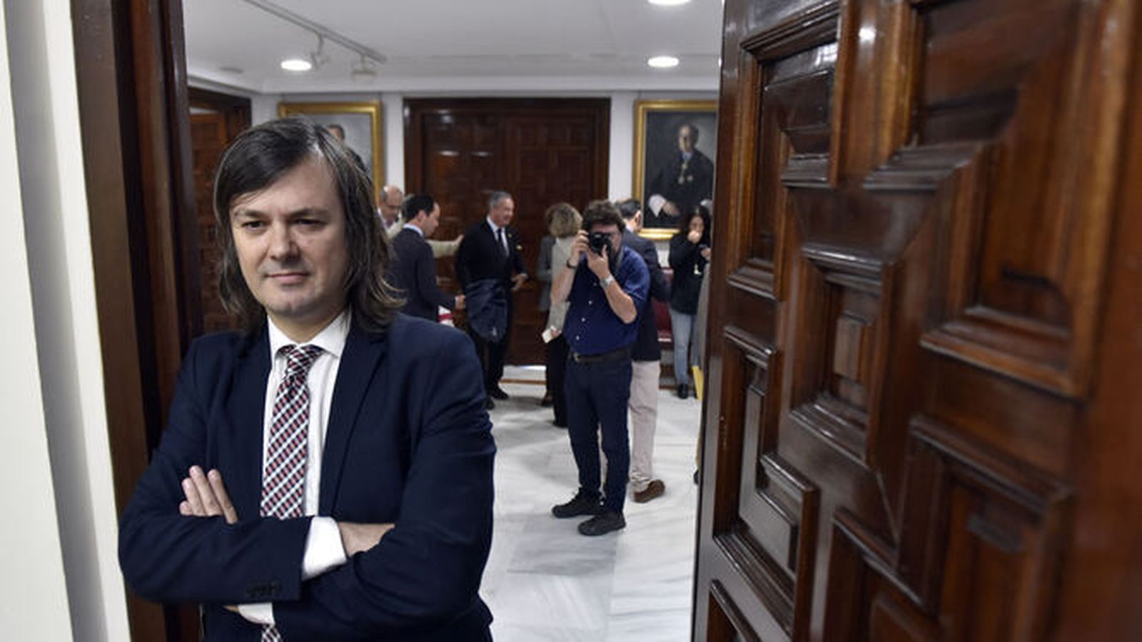 Alfonso Castro, decano de Derecho desde 2014. / JUAN CARLOS VÁZQUEZ