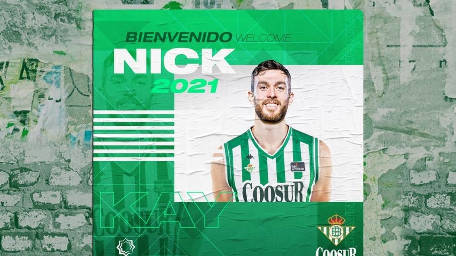 Nick Kay, nuevo jugador del Coosur Real Betis.