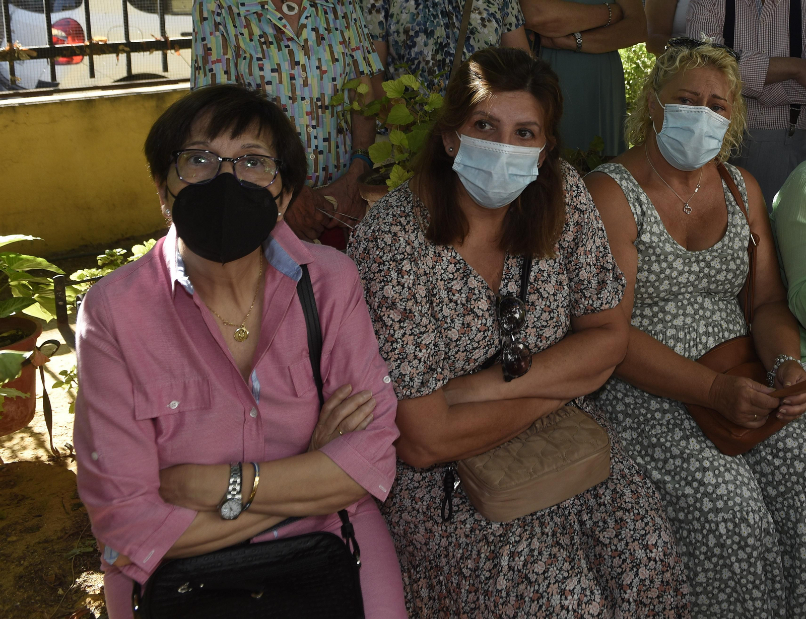 Las imágenes de la inauguración de los jardines del párroco D. Pedro Ybarra