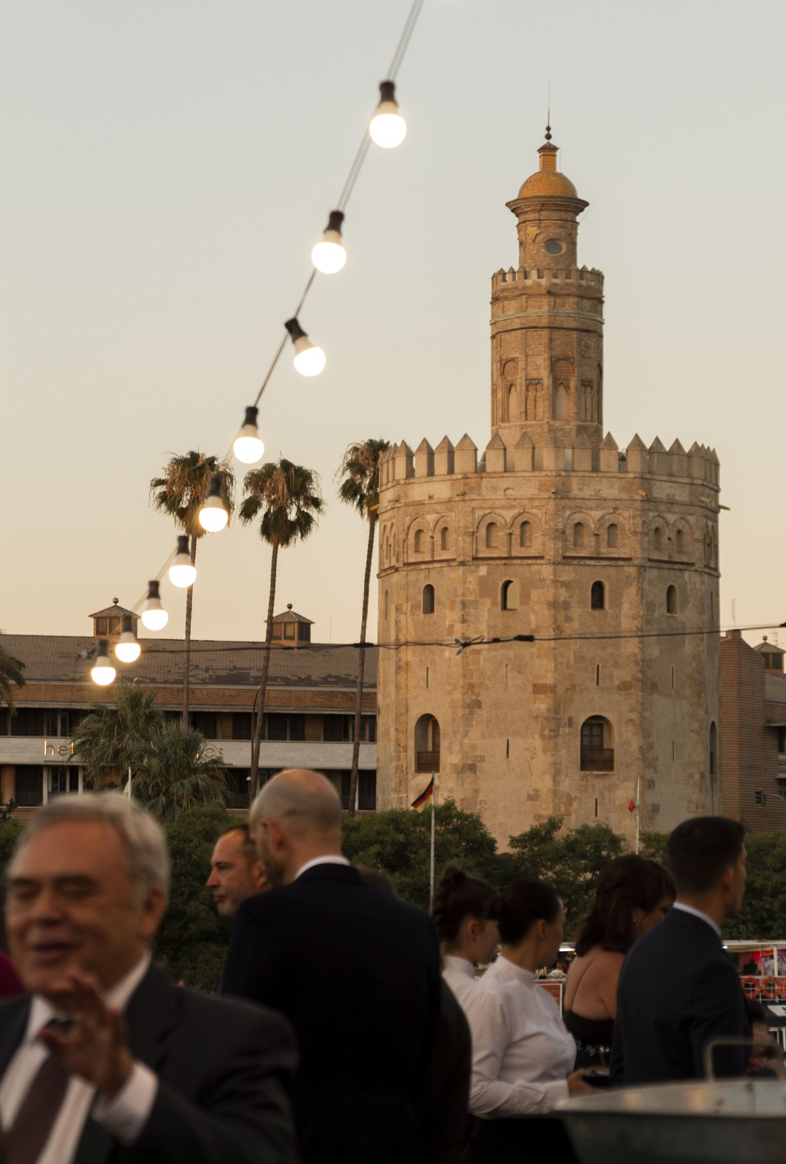 Celebración de una boda en Sevilla.