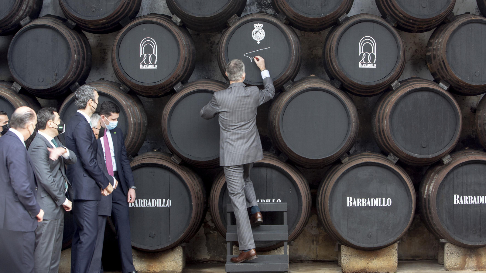 La visita del Rey Felipe VI a Sanlúcar, en imágenes