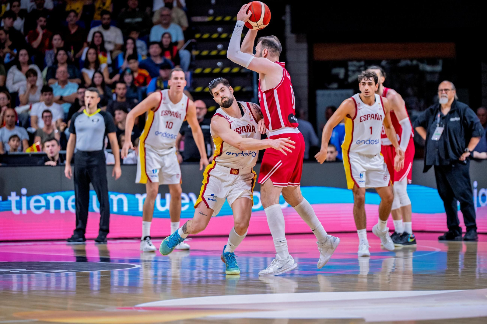 Las fotos del España-Georgia de baloncesto