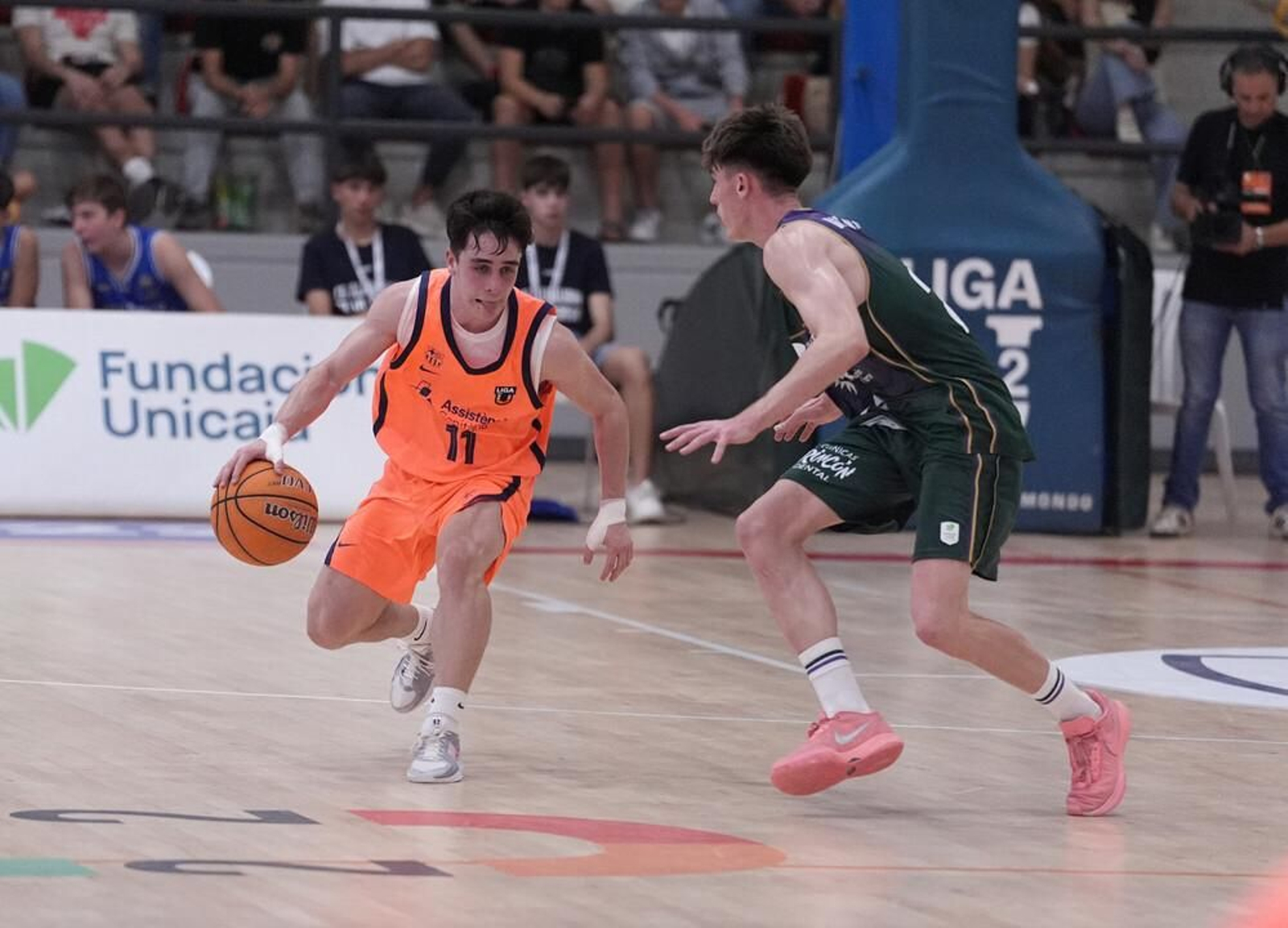 Liga U 22: El Unicaja plantó cara al Barça de Dabone hasta el final (70-87)
