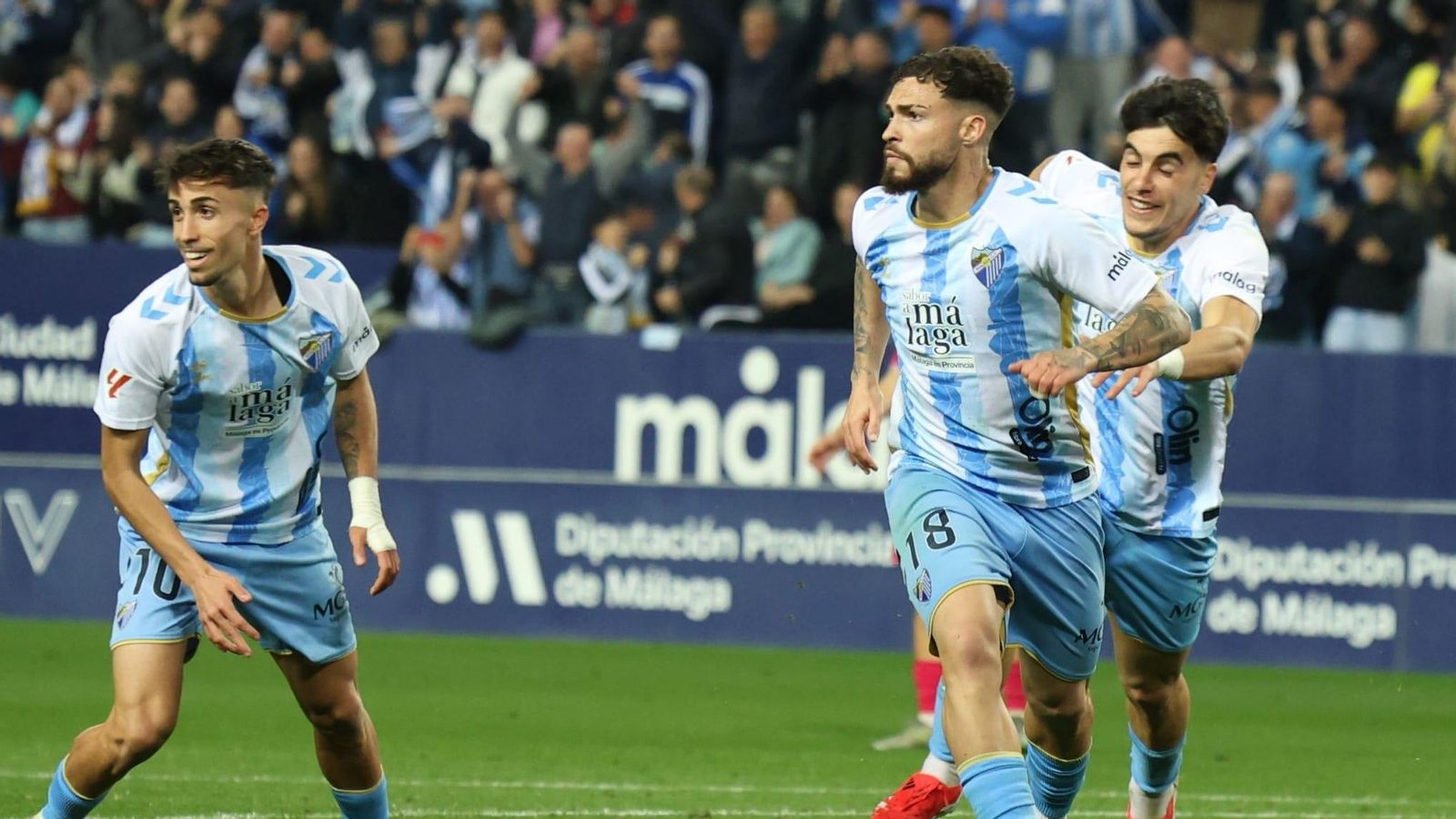 El Málaga CF-CD Tenerife, en fotos